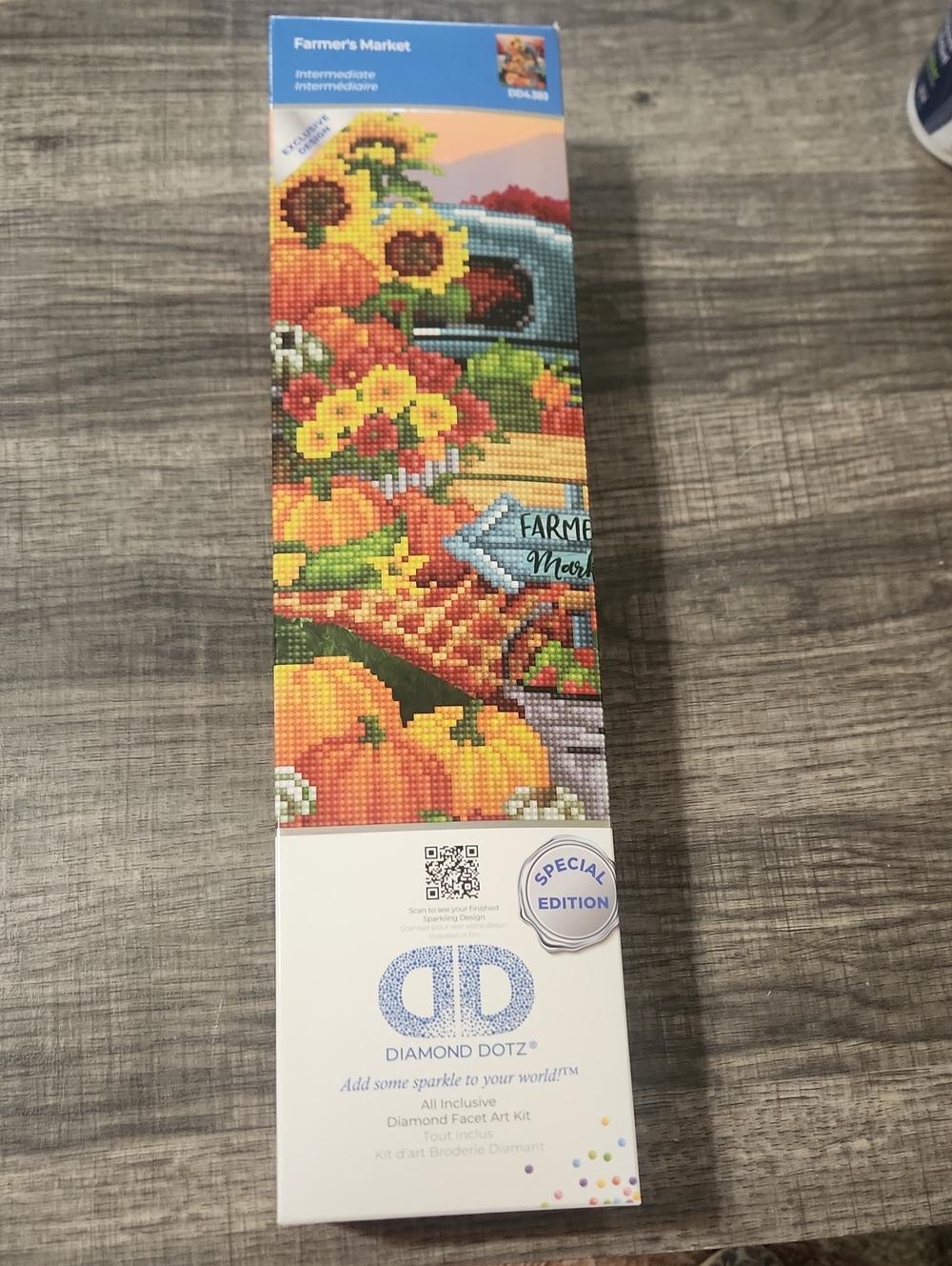 Diamond Supply Co. Farmer's Market Diamond Facet Art Kit - Orange & Yellow